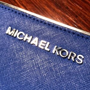Micheal Kors Royal Blue Wallet